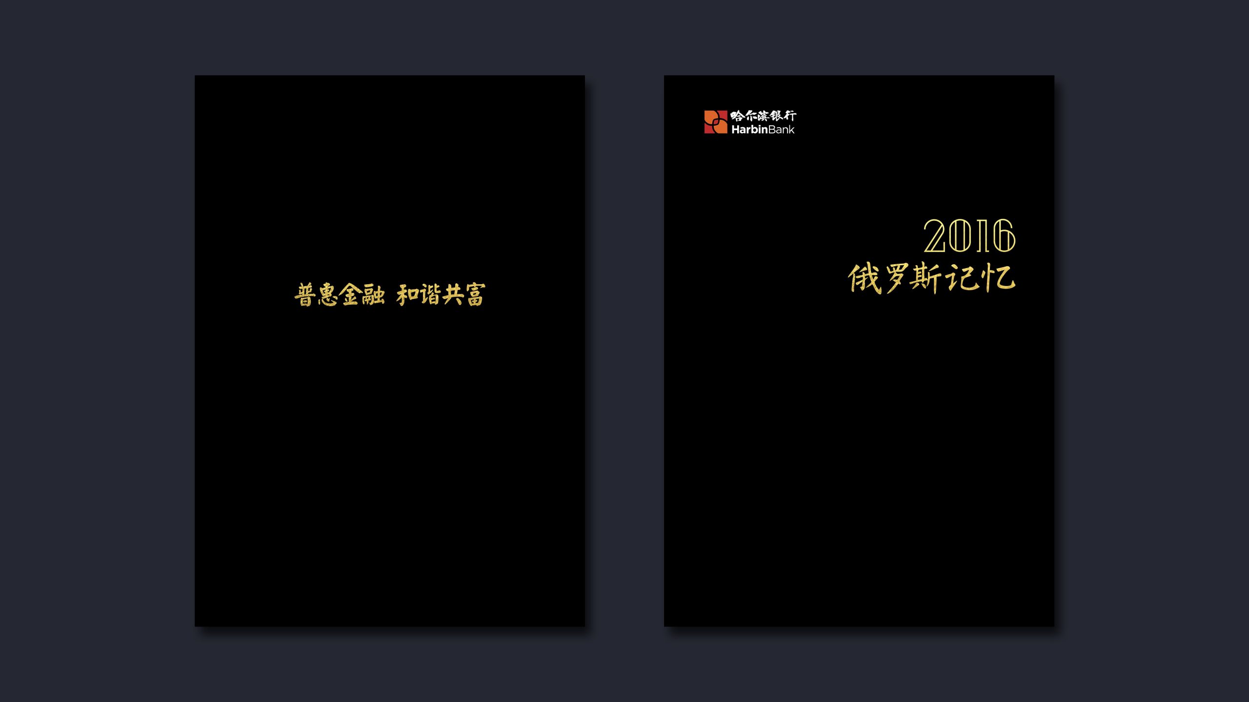 哈尔滨银行年度报告与品牌画册