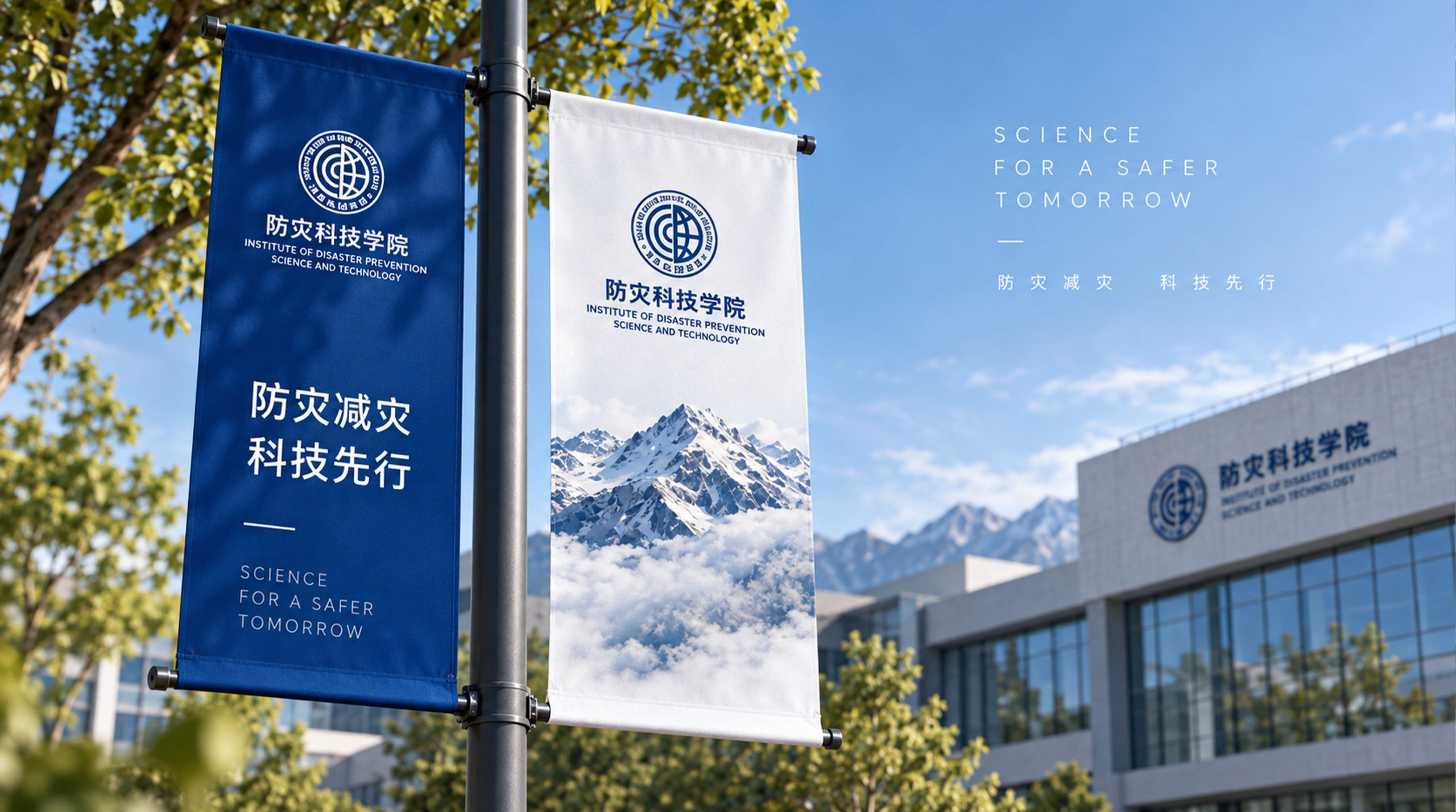 防灾科技学院标志设计