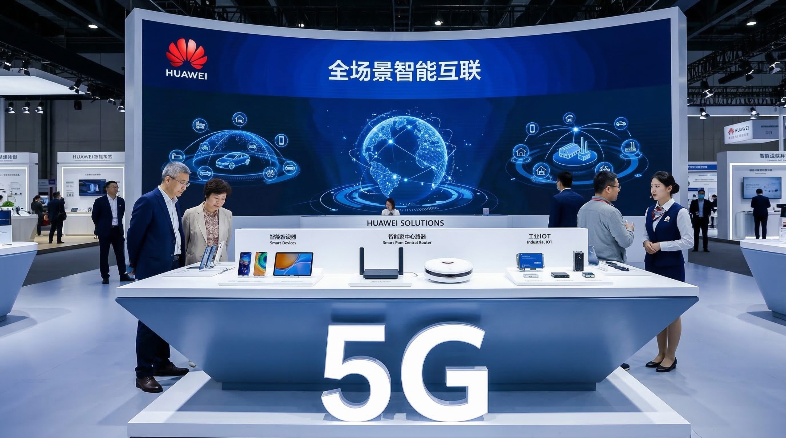 华为5G Beyond沉浸式科技展项目展示