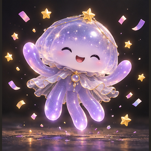 星尘水母 欢乐庆祝