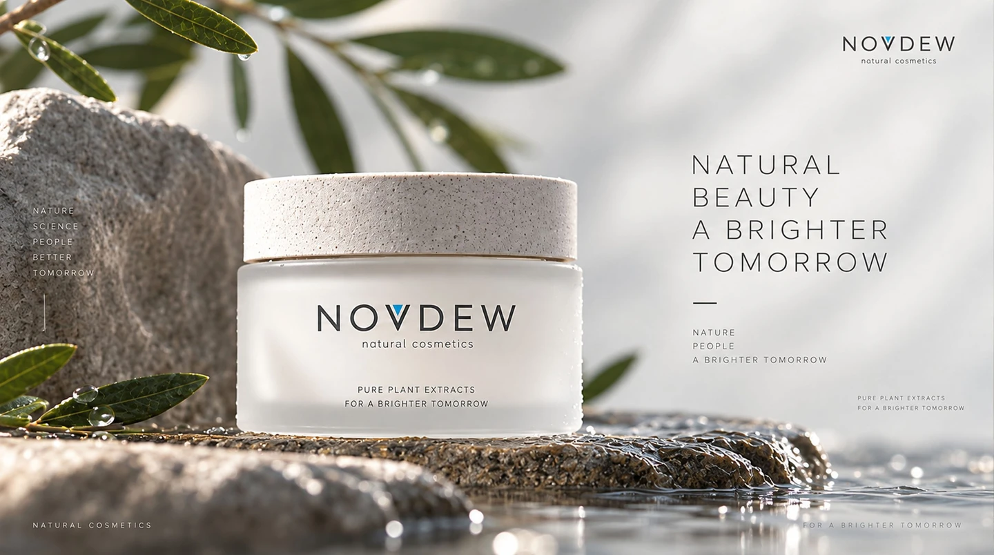 NOVDEW 产品品牌画面效果图
