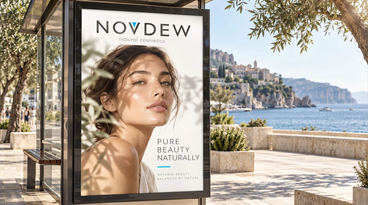 NOVDEW 户外灯箱应用效果图